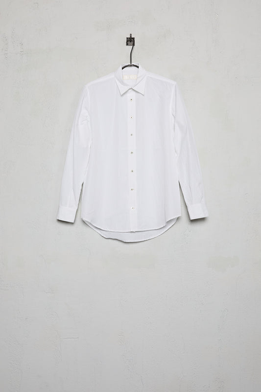 Geoffrey B. Small Women's Superfine Cotton Tailored Shirt In Venezia Super 120 Cotton