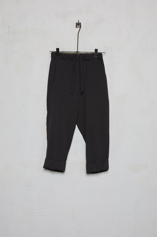 Geoffrey B. Small Women's Relax Fit Drawstring Trouser In Biella Super 120 Tasmanian Wool