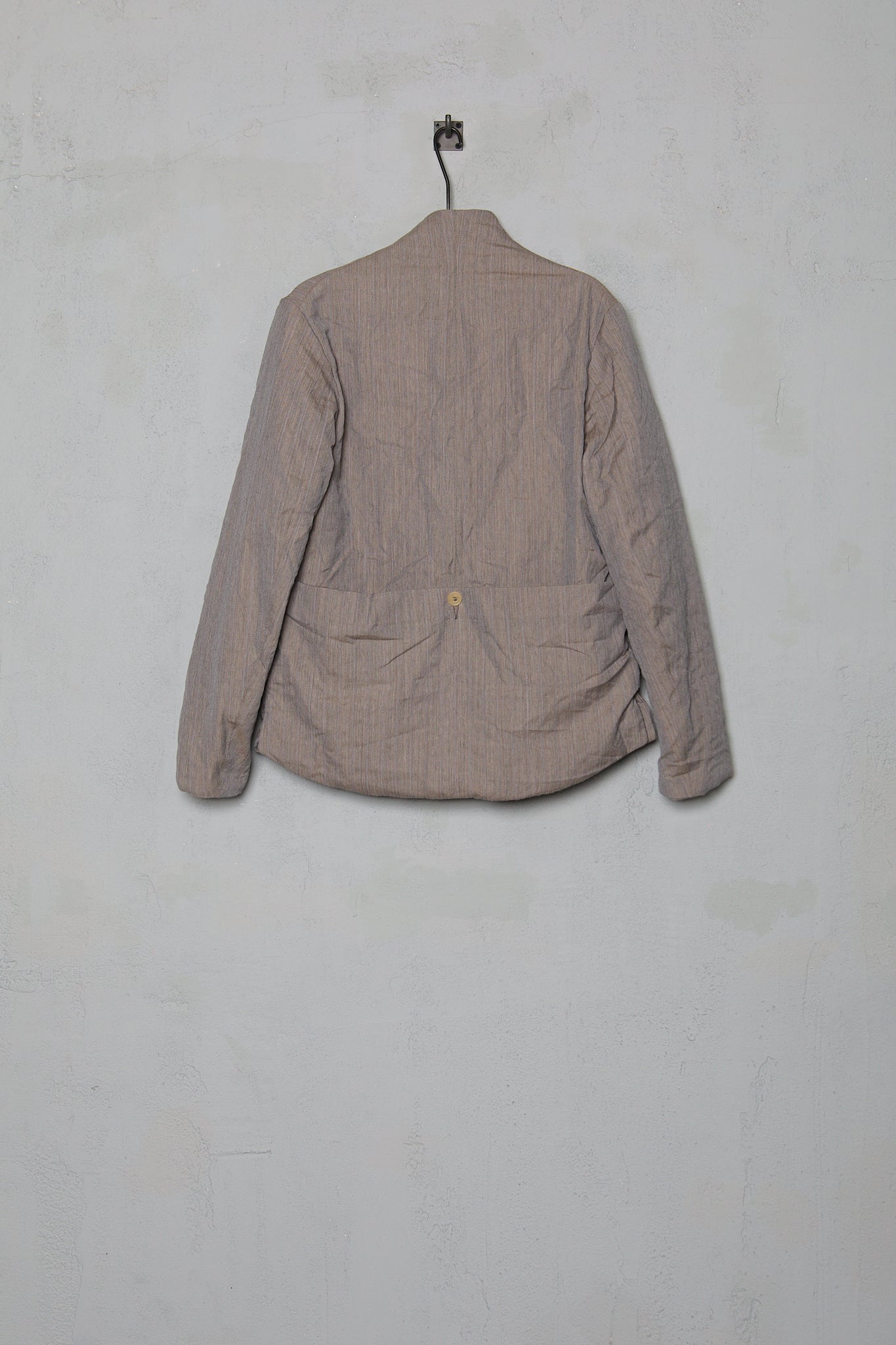 Paul Harnden Down Jerkin Grey Wool