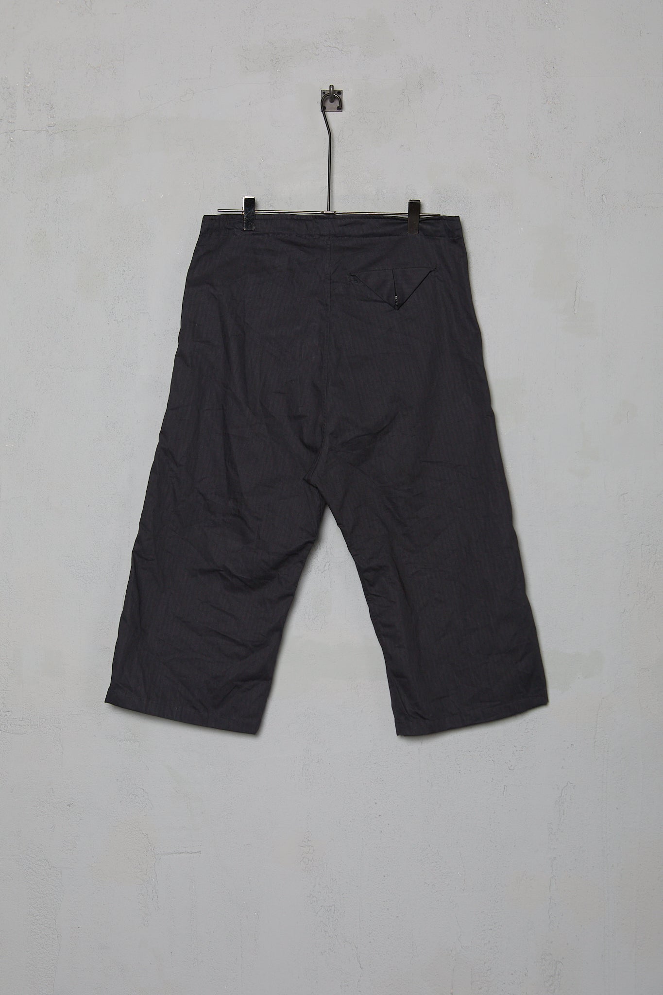 Paul Harnden Drawstring Trouser Black HB