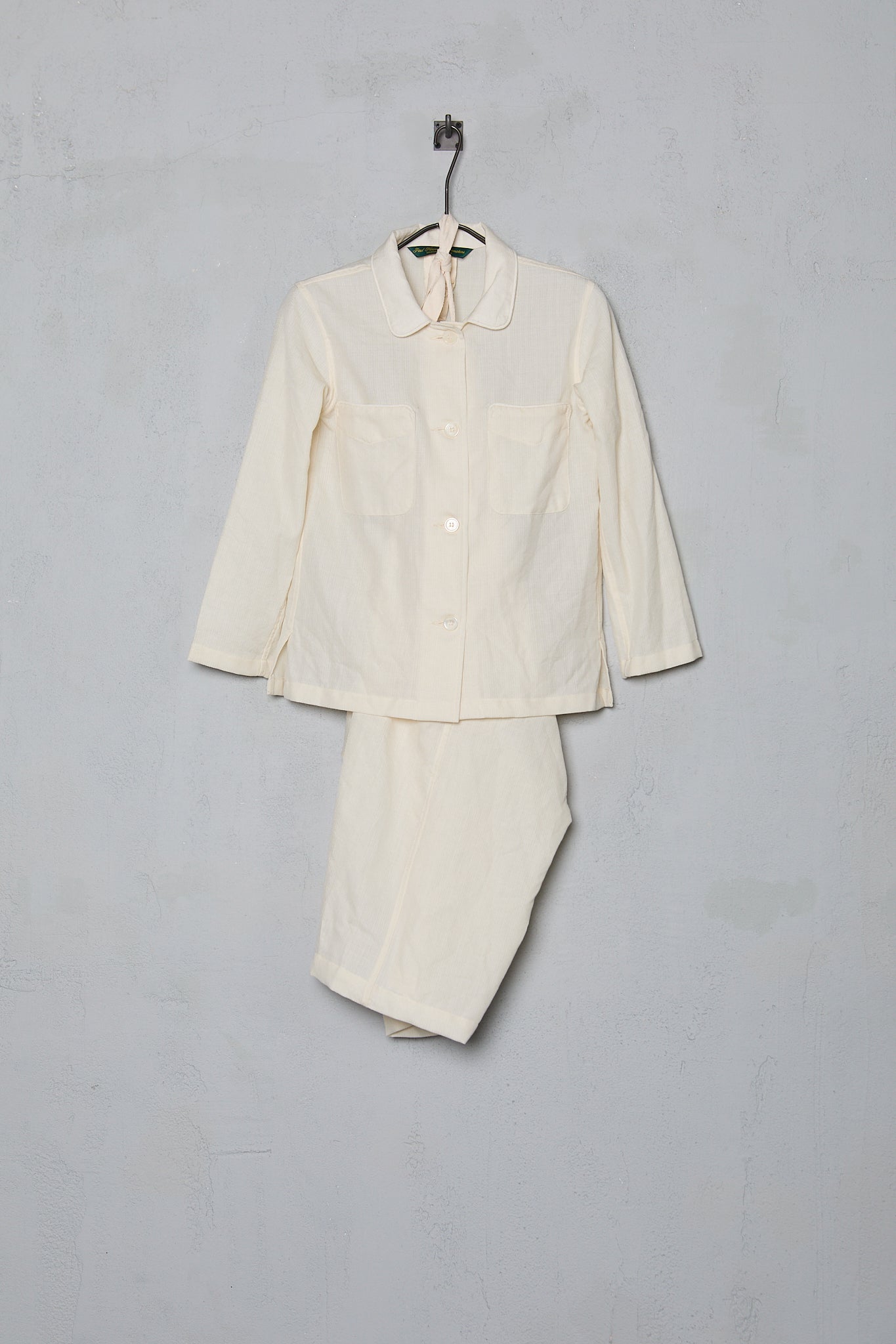 Paul Harnden Women's Pyjama Cream Wool