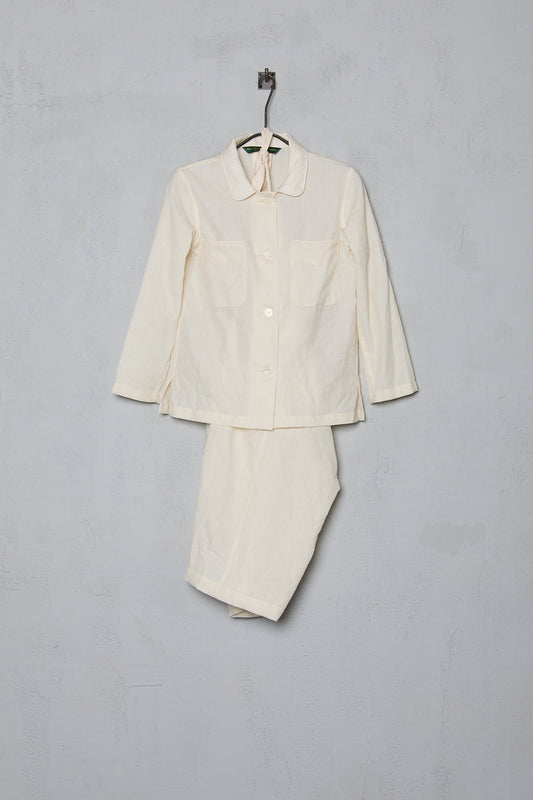 Paul Harnden Women's Pyjama Cream Wool