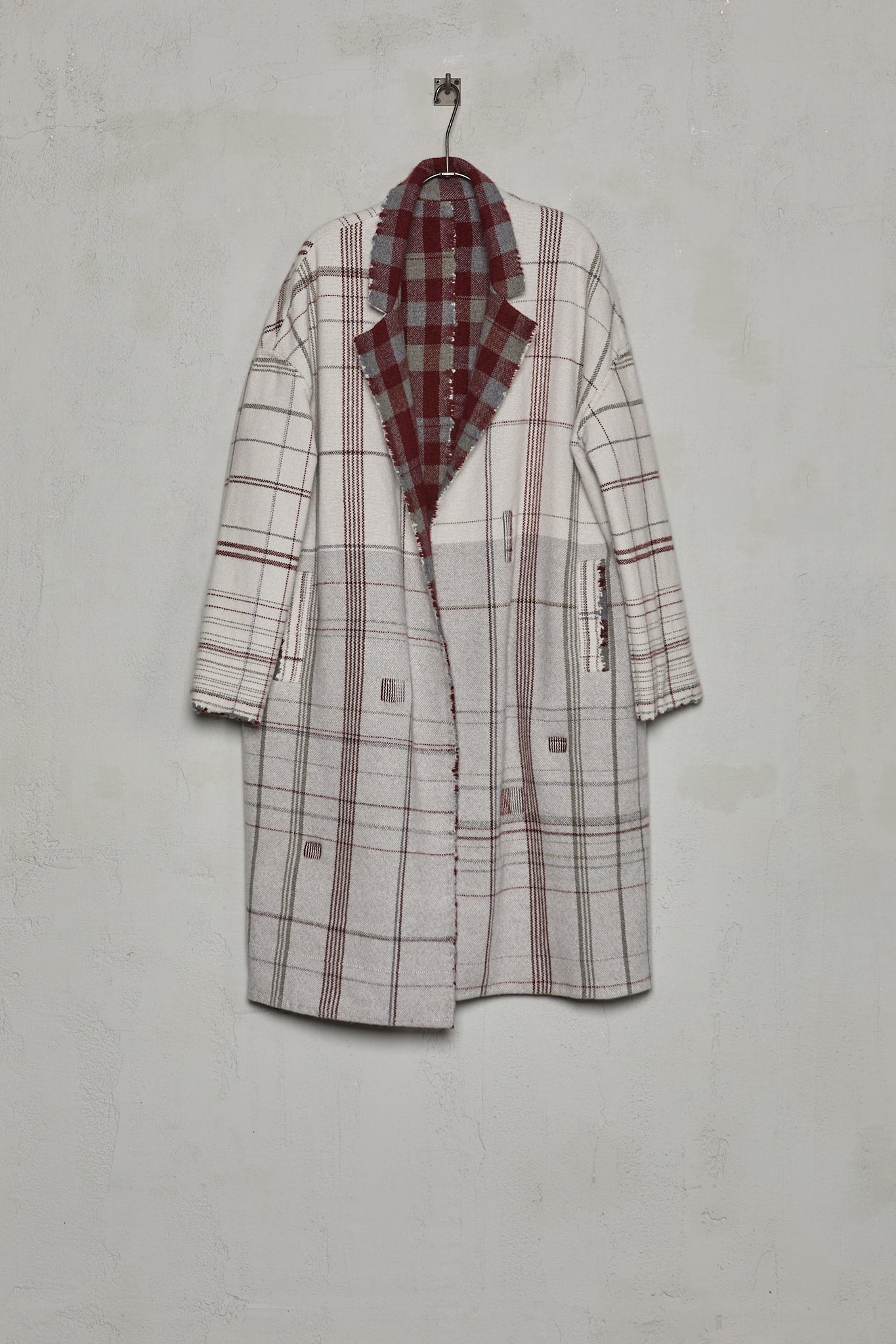 Amy Revier L.Coat: Awakened By The Cold, A Light Snow Falls