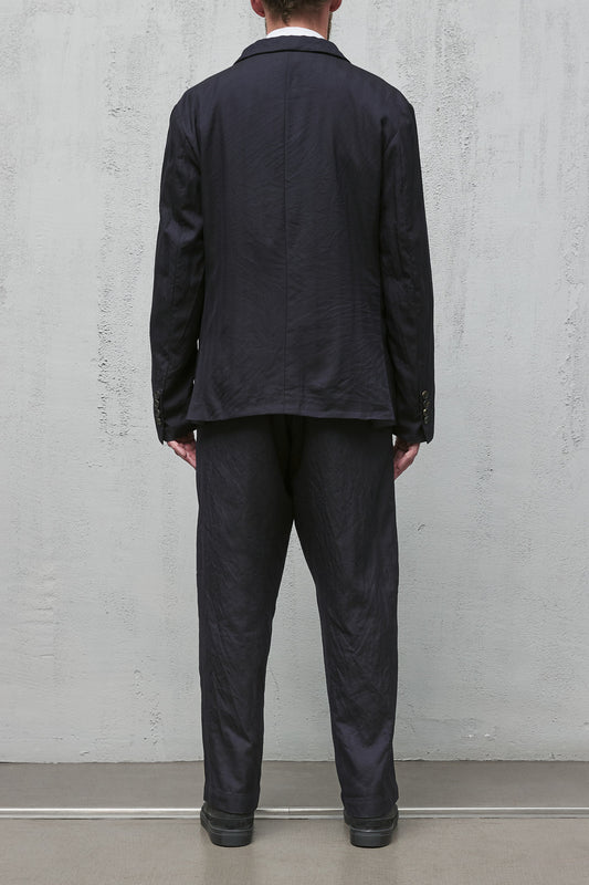 Geoffrey B. Small Men's 4 Button Jacket in Pure Alashan Worsted Cashmere