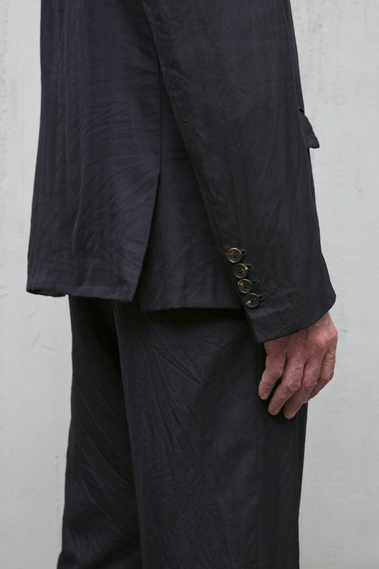 Geoffrey B. Small Men's 4 Button Jacket in Pure Alashan Worsted Cashmere