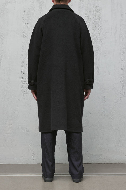 Geoffrey B. Small Men's Duster Coat in Alashan 3 ply Cashmere