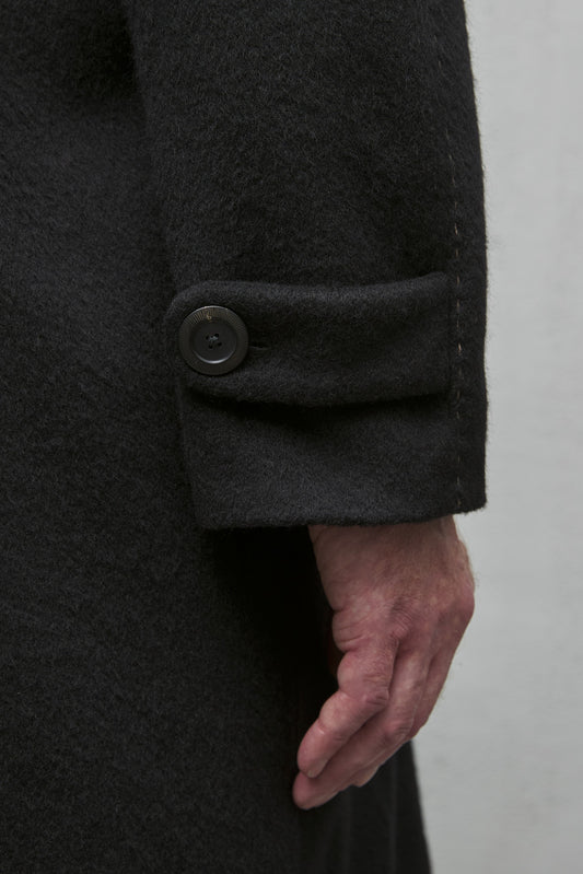 Geoffrey B. Small Men's Duster Coat in Alashan 3 ply Cashmere