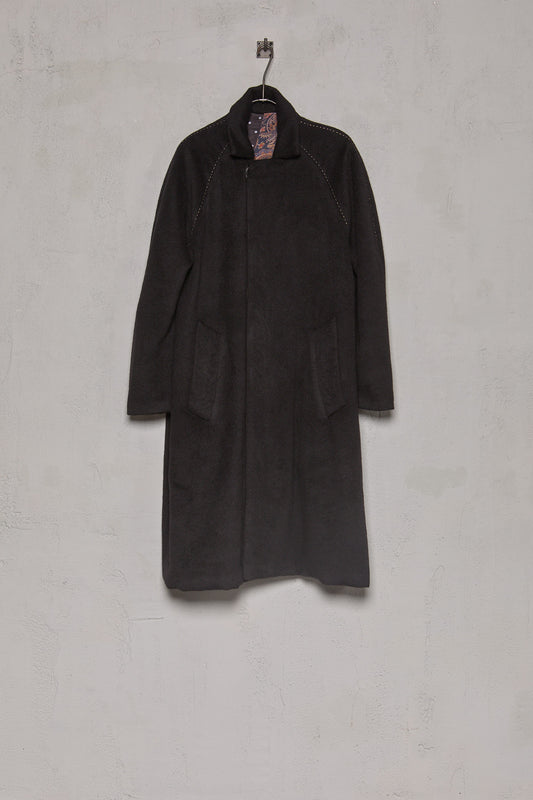 Geoffrey B. Small Men's Duster Coat in Alashan 3 ply Cashmere