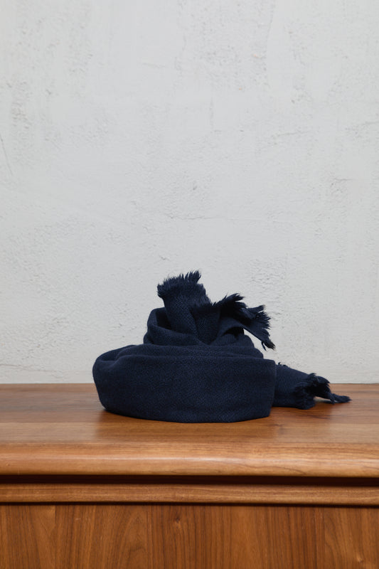 New Norlha Nomad Classic Scarf, Midnight Blue