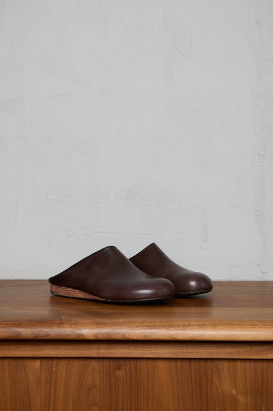 BMS Blake Stitched Mule in Leather