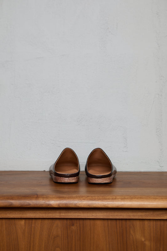 BMS Blake Stitched Mule in Leather