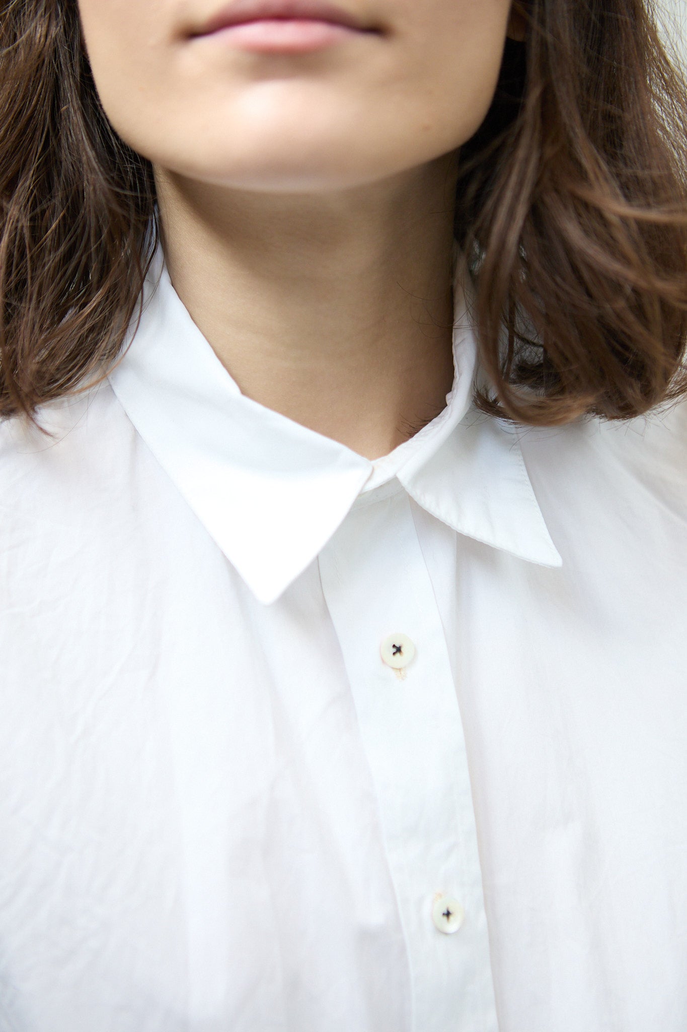 Geoffrey B. Small Women's Superfine Cotton Tailored Shirt In Venezia Super 120 Cotton