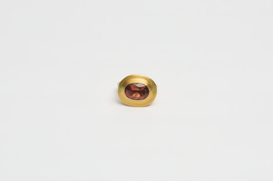Prounis Masona Ring | Faceted Peach Tourmaline