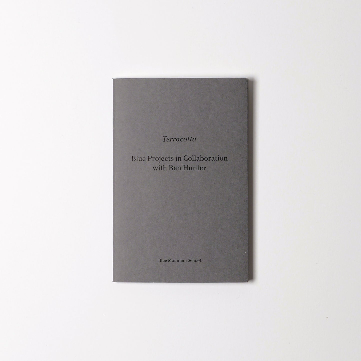 Terracotta: Blue Projects in Collaboration with Ben Hunter