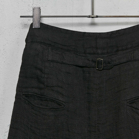 Geoffrey B. Small Men's 1914 German Single Pleat Short Pant in Parisotto Linen Twill