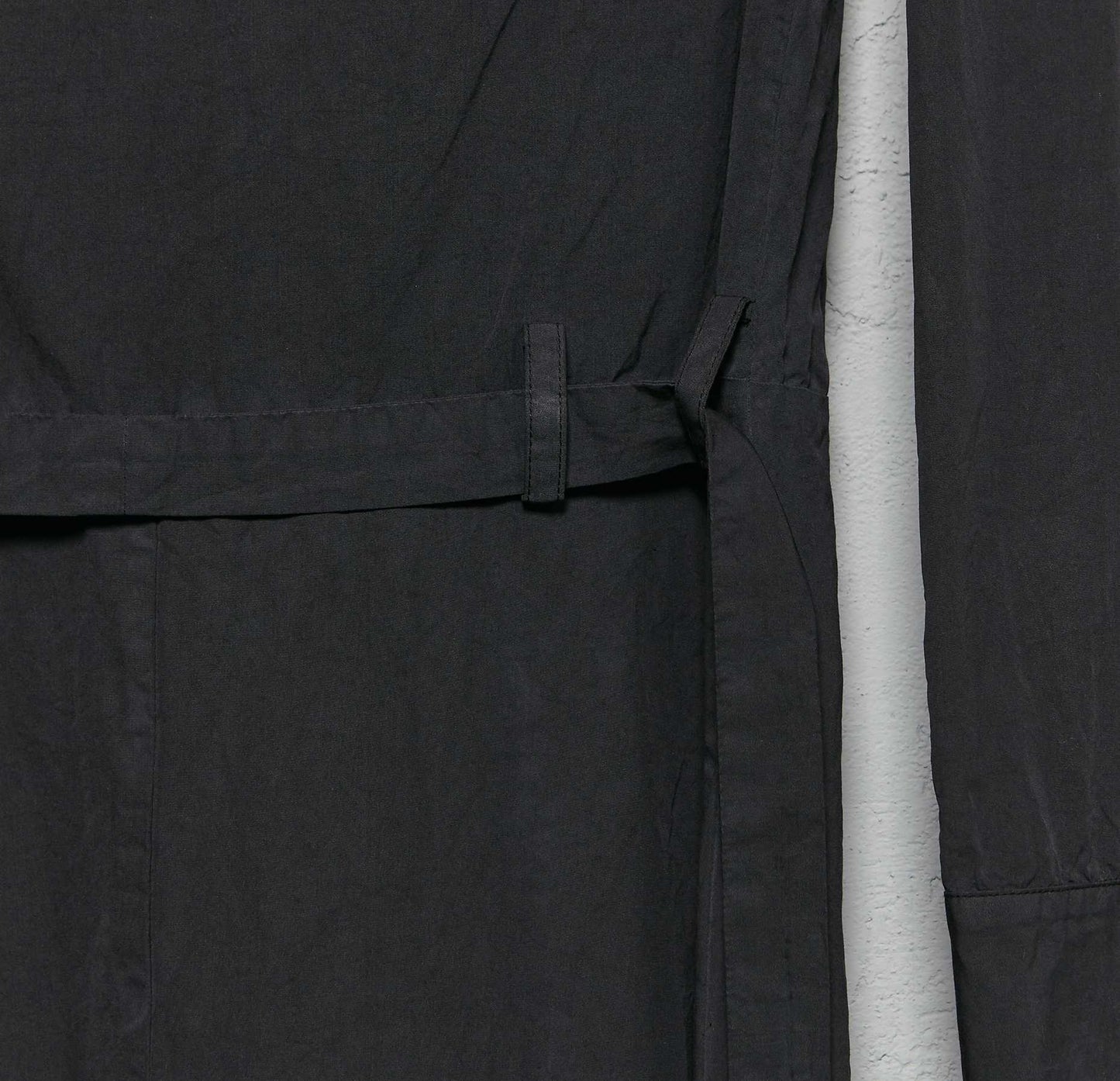 Geoffrey B. Small Women's Belted Half Button Front Long Dress in Parisotto Cotton and Silk