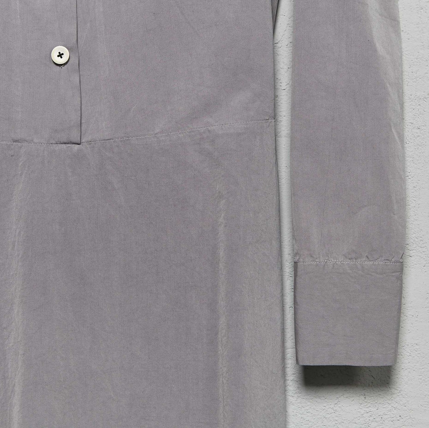 Geoffrey B. Small Women's Belted Half Button Front Long Dress in Parisotto Silk