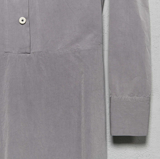 Geoffrey B. Small Women's Belted Half Button Front Long Dress in Parisotto Silk