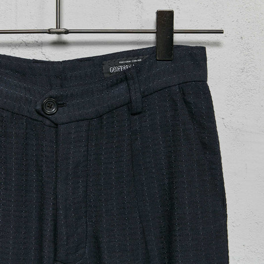 Geoffrey B. Small Women's Narrow Leg Cropped Trouser in La Colombina Cotton