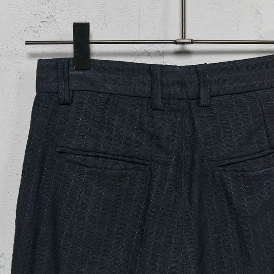 Geoffrey B. Small Women's Narrow Leg Cropped Trouser in La Colombina Cotton