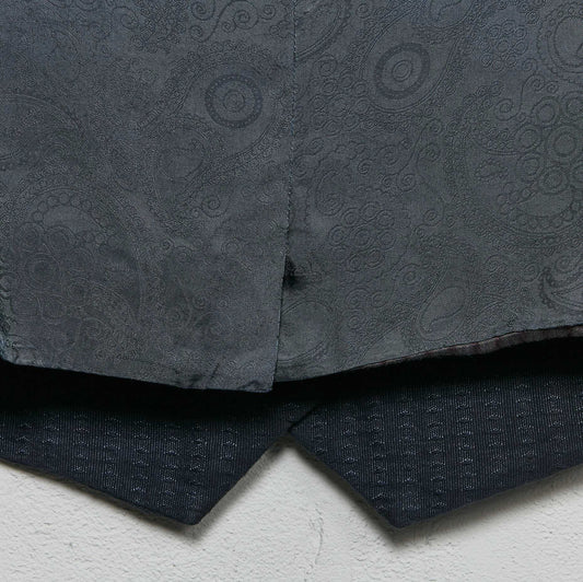 Geoffrey B. Small Women's Mandarin Collar 7 Button Waistcoat in La Colombina Cotton