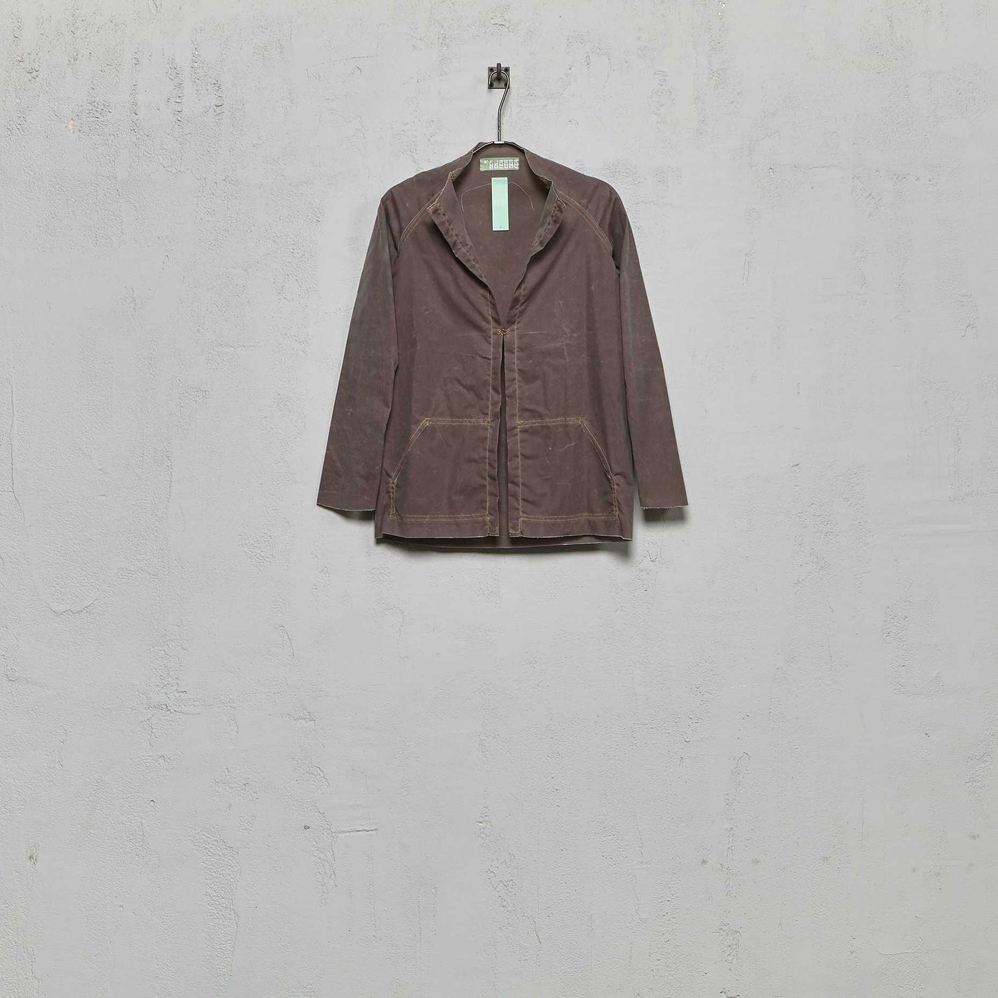 Anecho Women's Blazer in Waxed Cotton