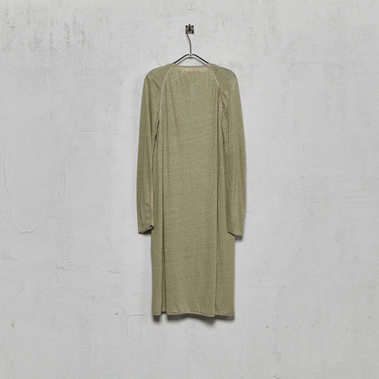 Anecho Women's Long Cardigan in Linen