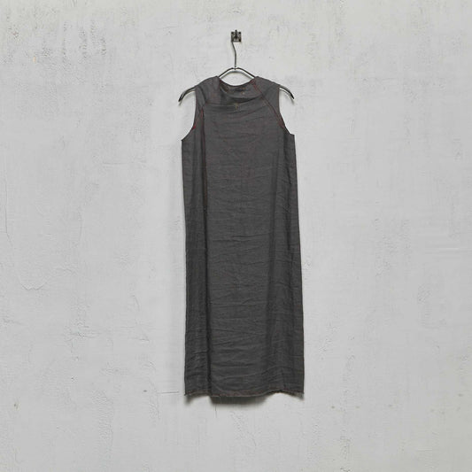 Anecho Women's Sleeveless Dress in Linen