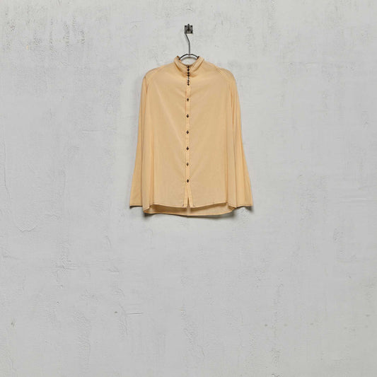 Anecho Women's Button Down Blouse in Cotton