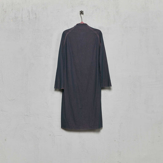 Anecho Women's Button Down Shirt Dress in Cotton