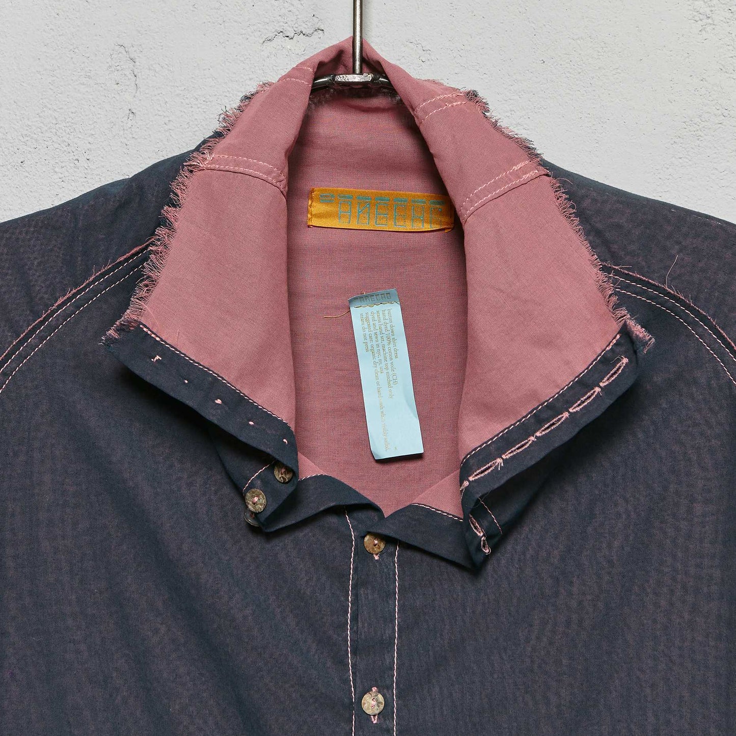 Anecho Women's Button Down Shirt Dress in Cotton