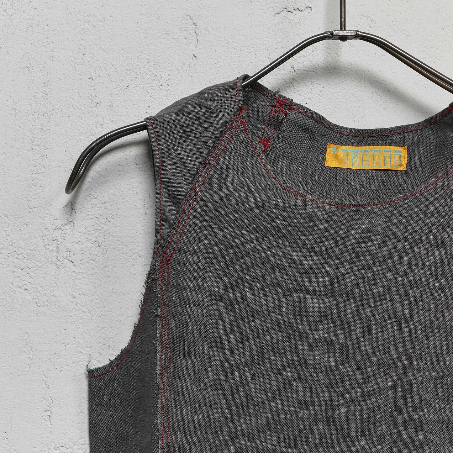 Anecho Women's Sleeveless Dress in Linen