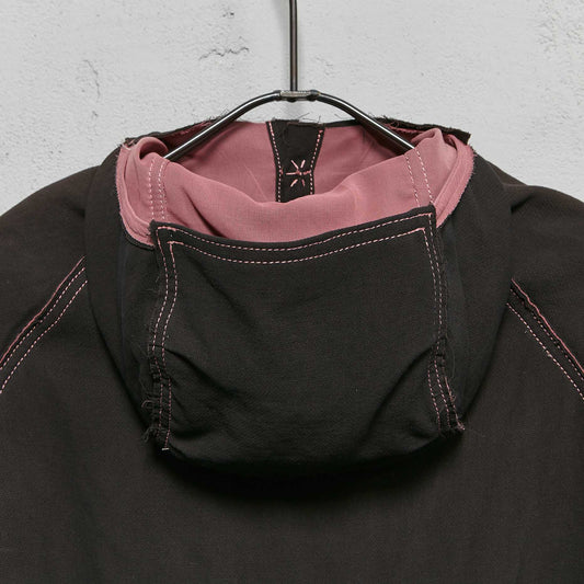 Anecho Women's Hooded Coat in Cotton