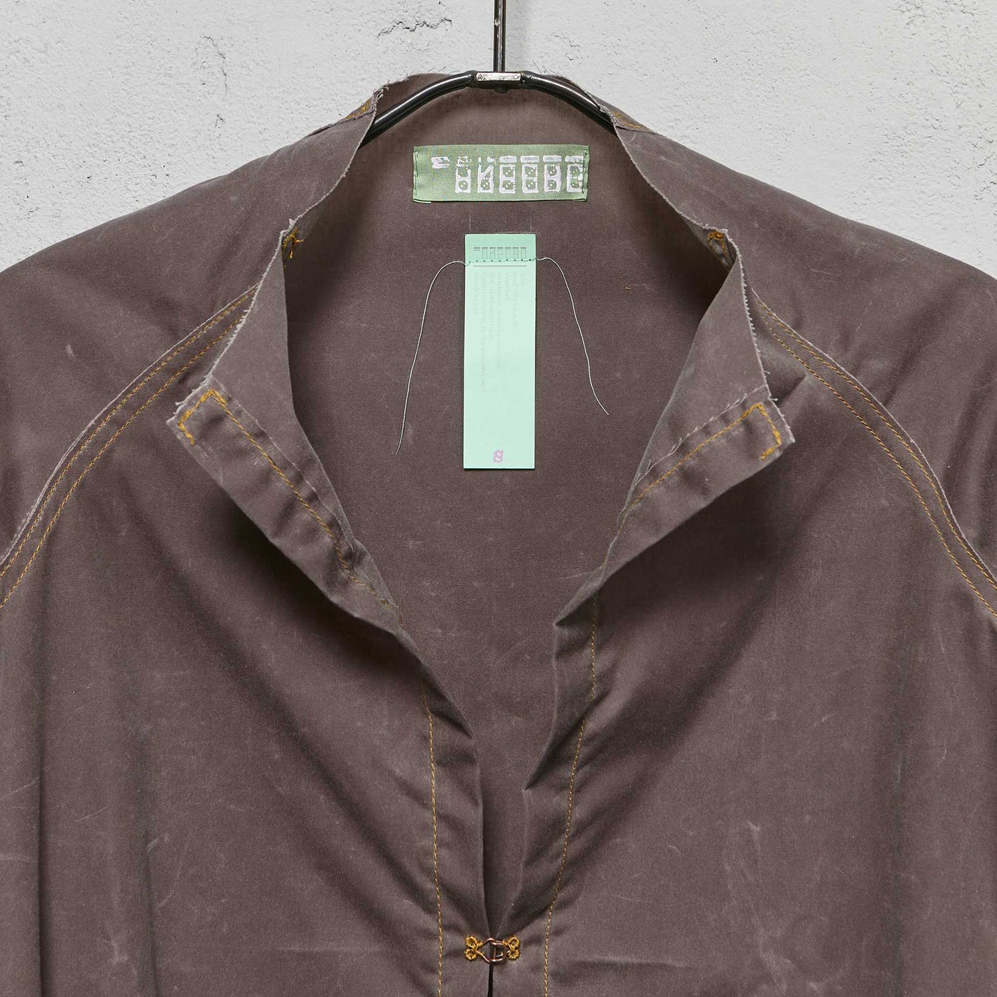 Anecho Women's Blazer in Waxed Cotton