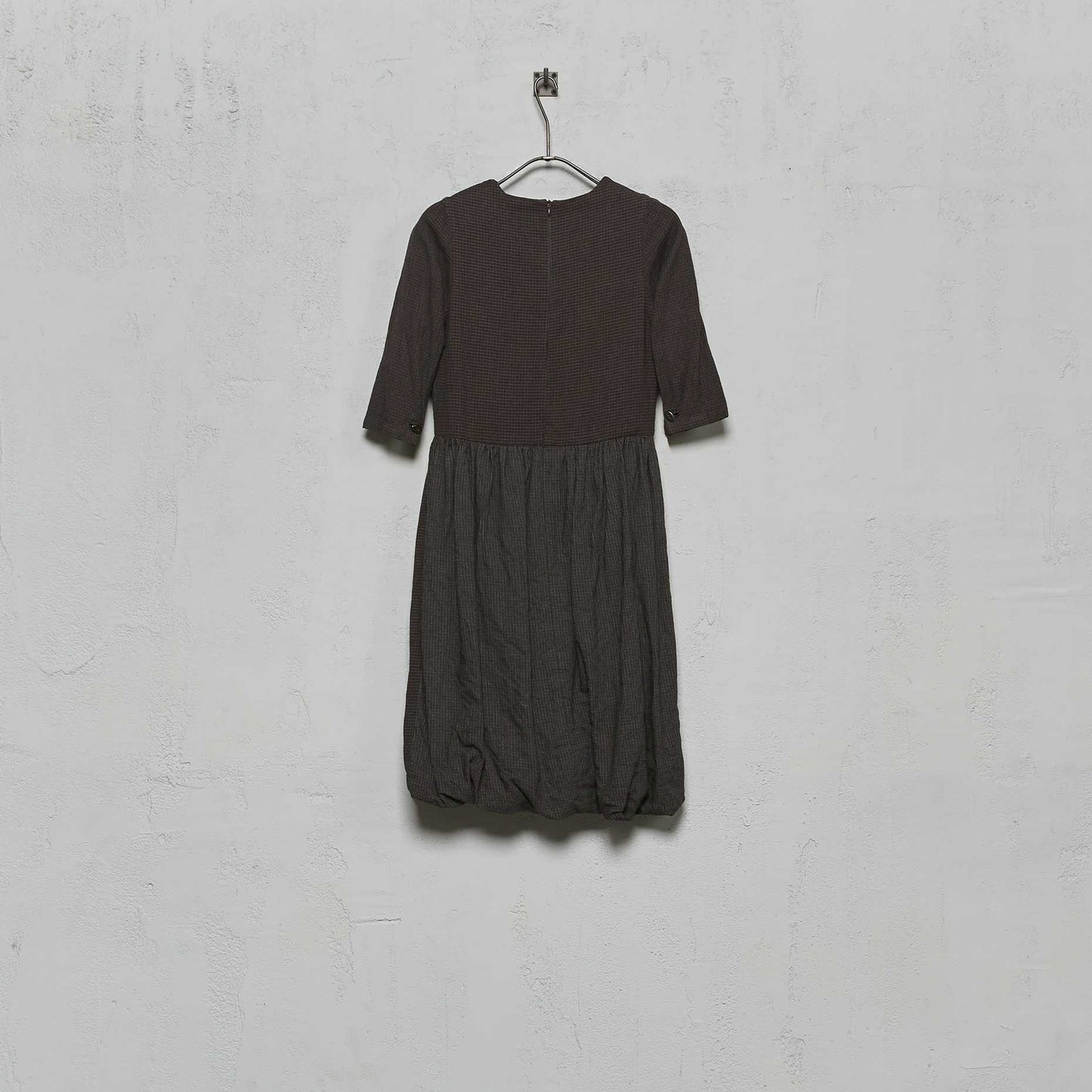 Geoffrey B. Small Women's Twisted Lined Shirt Dress in Parisotto Cotton and Wool