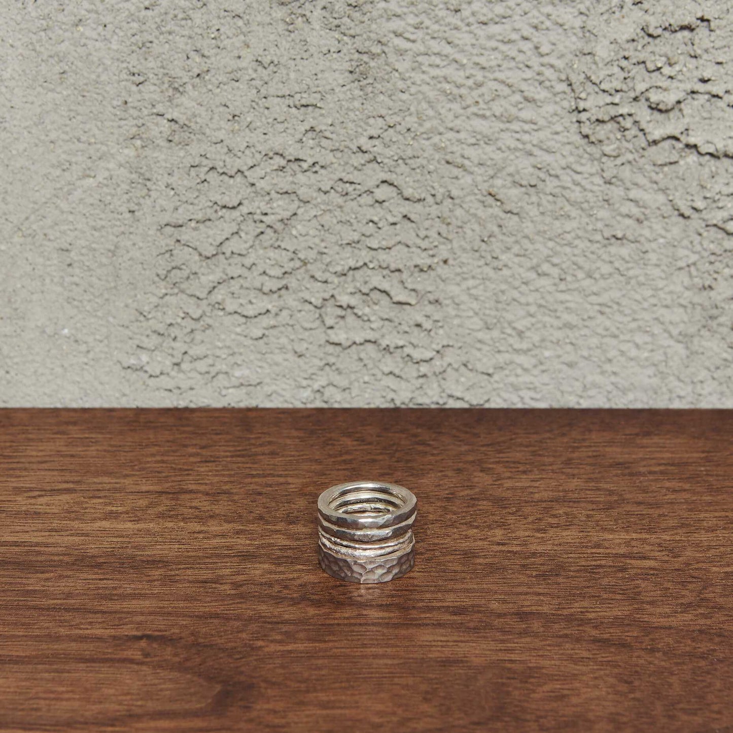 Alice Waese Sterling Silver Stack 3 Ring