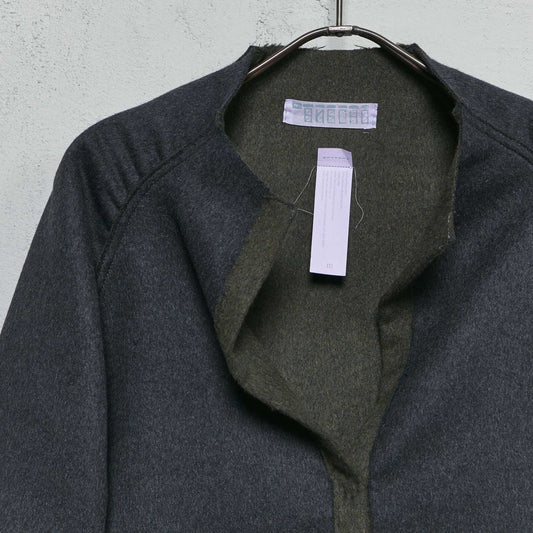 Anecho Women's Patch Pocket Jacket in Double Faced Cashmere