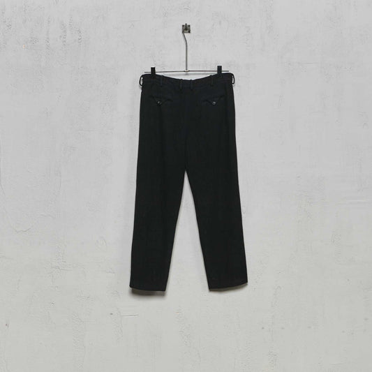 Geoffrey B. Small Men's 1920s Back Button Pocket Trouser in Parisotto Cotton and Wool