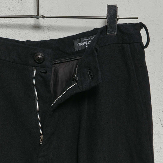 Geoffrey B. Small Men's 1920s Back Button Pocket Trouser in Parisotto Cotton and Wool