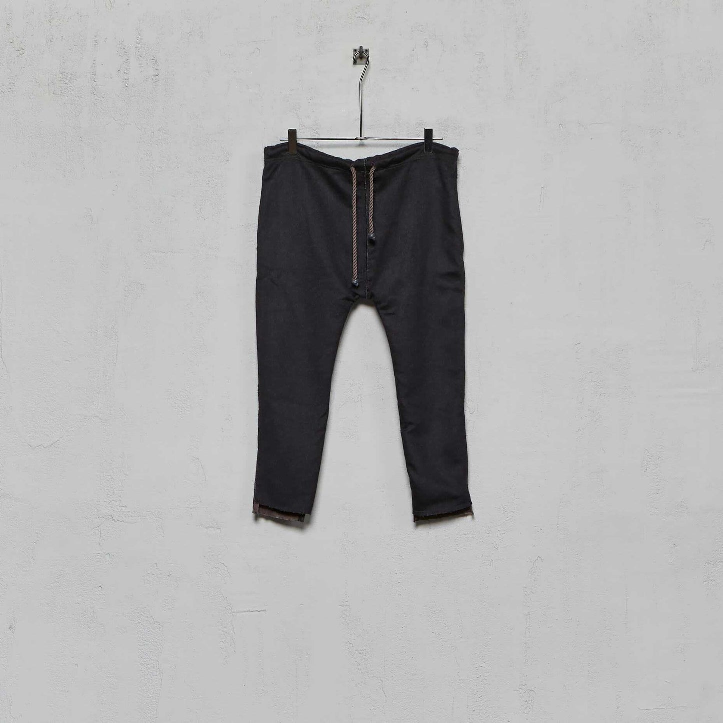 Anecho Men's Drawstring Trouser in Double Faced Cashmere