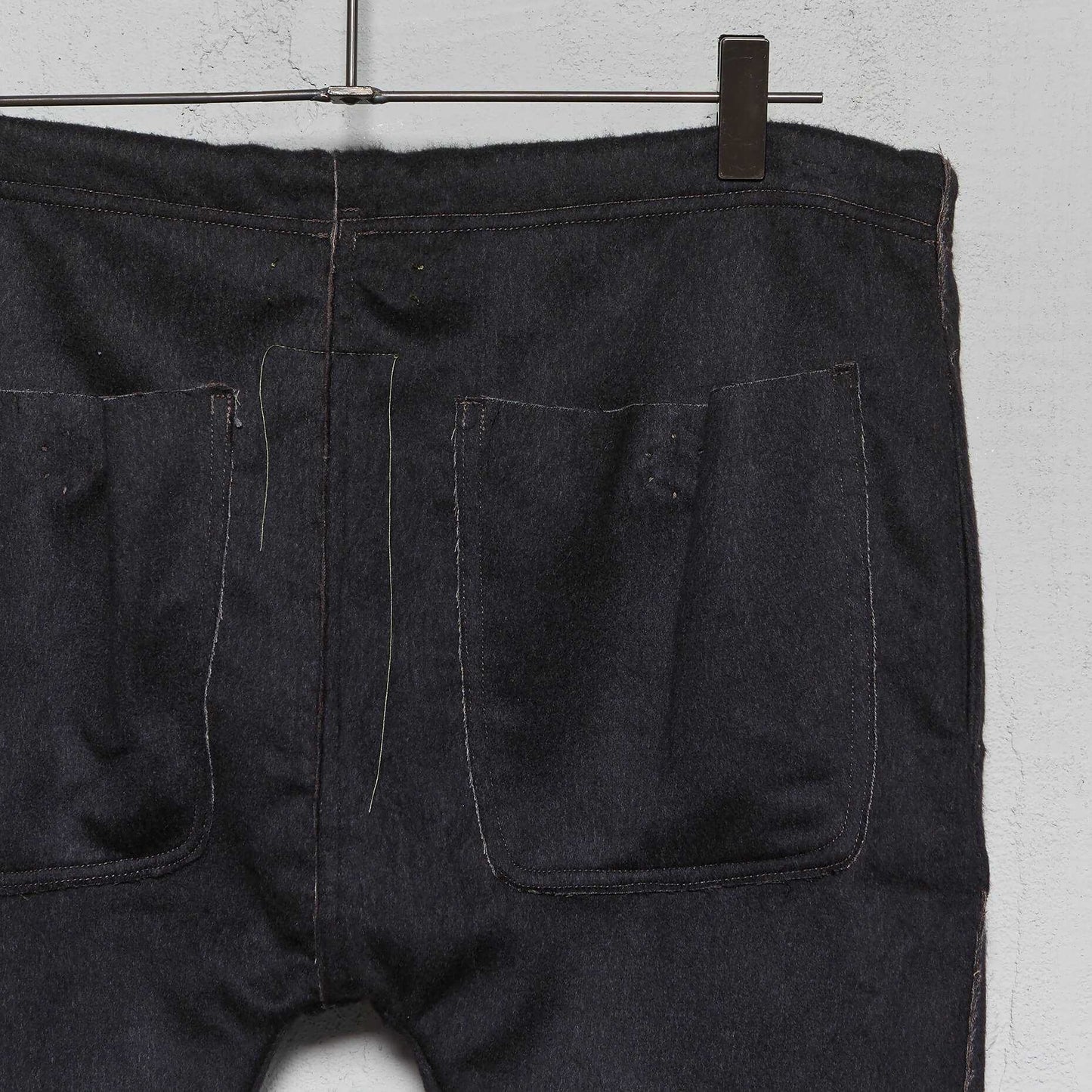 Anecho Men's Drawstring Trouser in Double Faced Cashmere