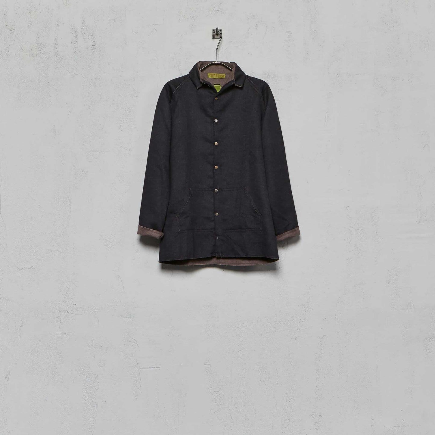 Anecho Men's Workshirt in Double Faced Cashmere