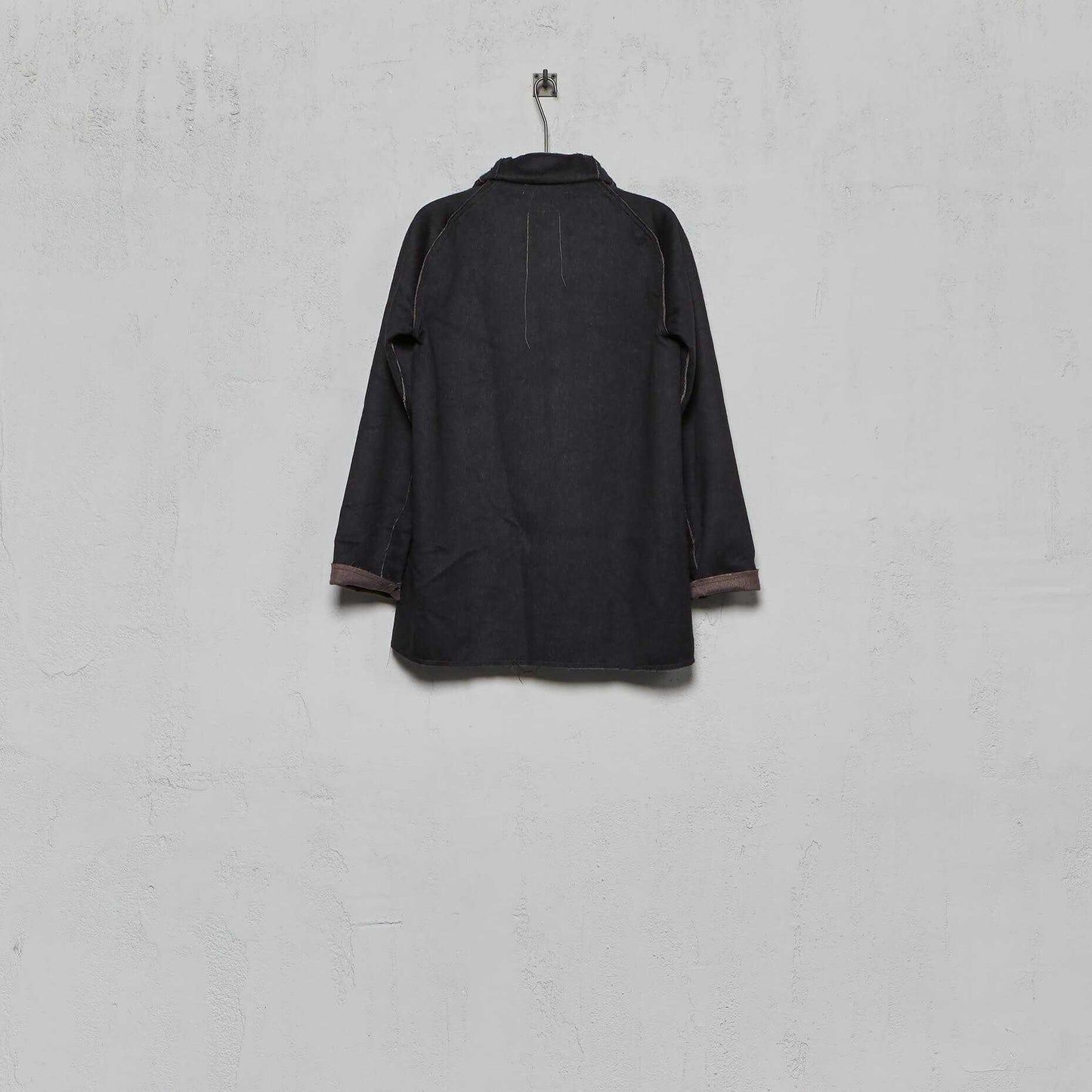 Anecho Men's Workshirt in Double Faced Cashmere