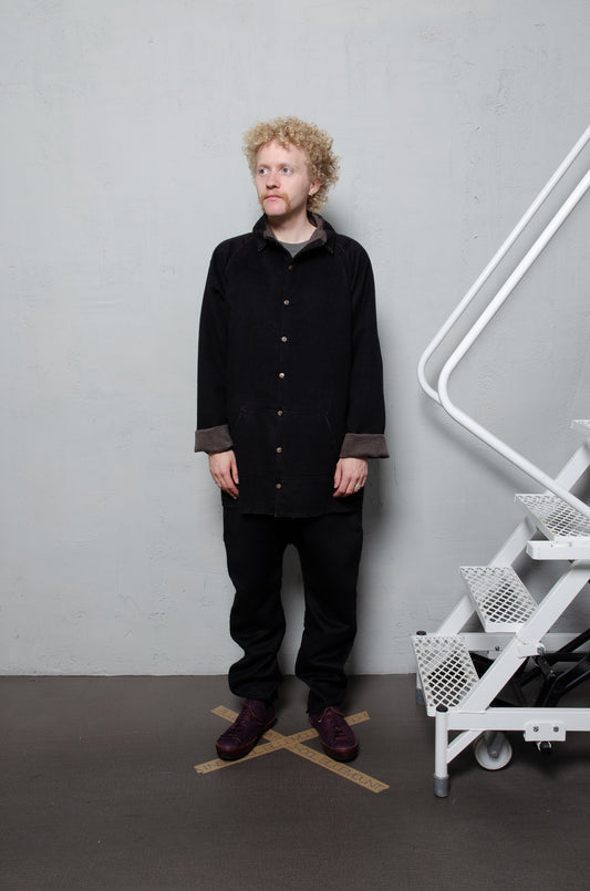 Anecho Men's Workshirt in Double Faced Cashmere