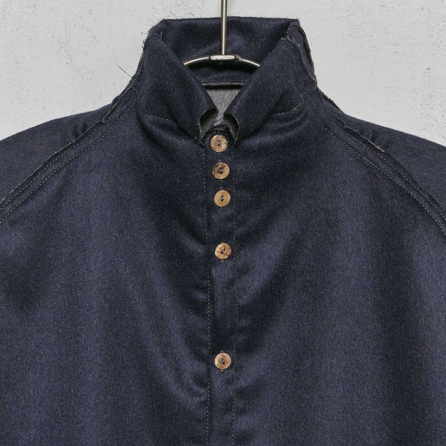 Anecho Men's Workshirt in Double Faced Cashmere