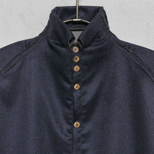 Anecho Men's Workshirt in Double Faced Cashmere