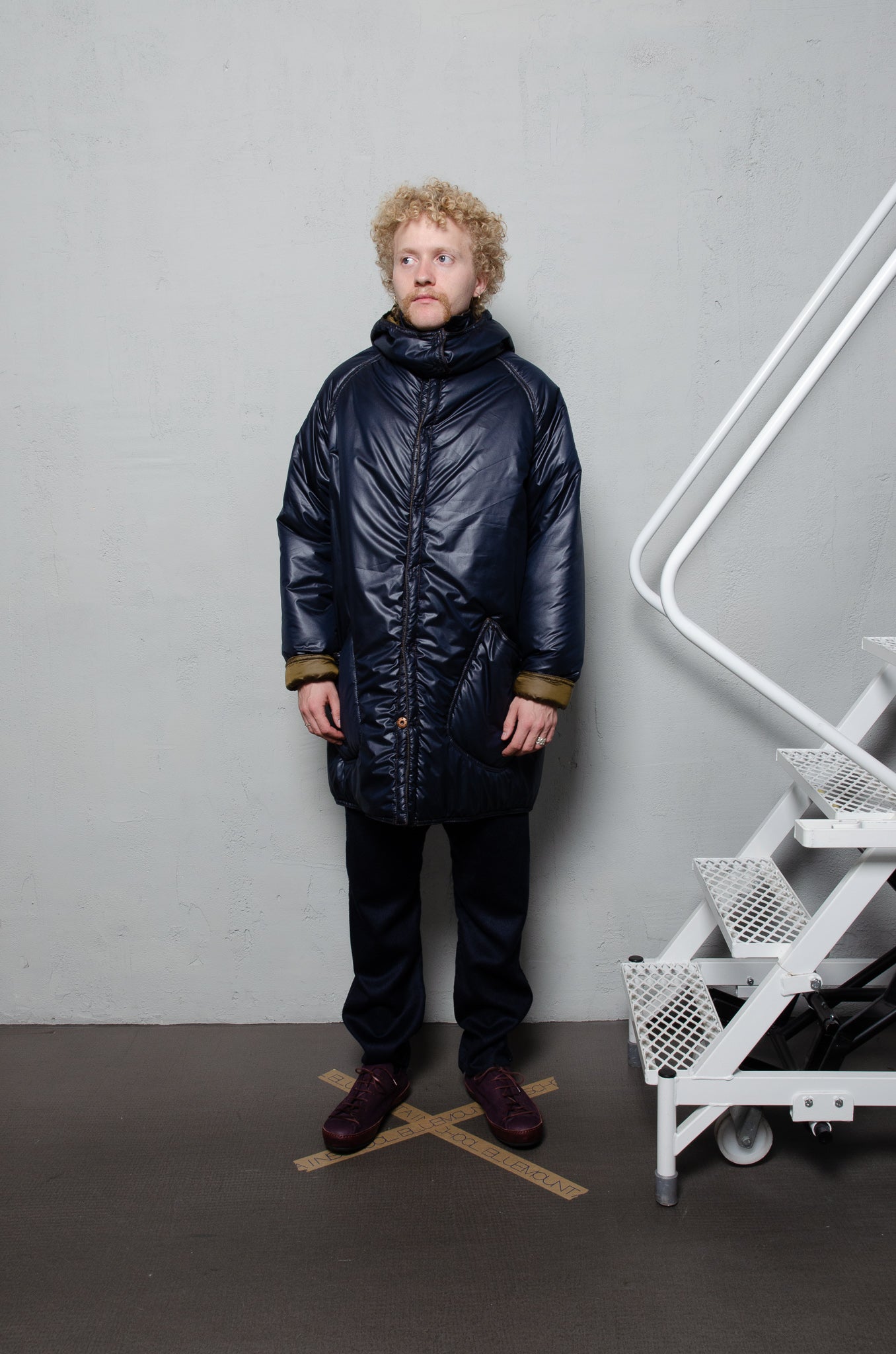 Anecho Men's Hooded Puffer Coat