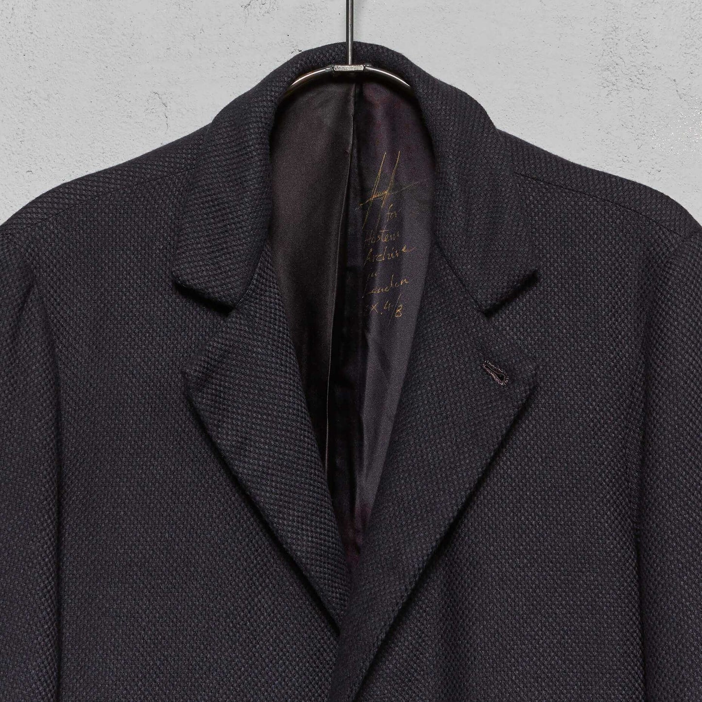 Geoffrey B. Small Men's SB 2 Button Jacket in Piacenza 1733 'Dunes' Pure Baby Camel