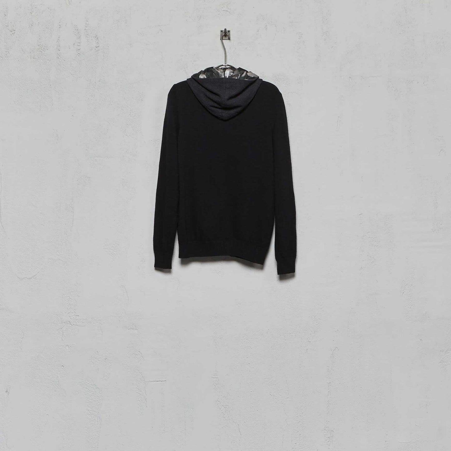 Geoffrey B. Small Men's Button Hooded Sweater in Merino Wool