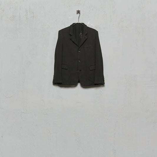 Geoffrey B. Small Men's 3 Button Jacket in Parisotto 'Locri' Linen and Cotton